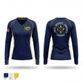 LAPD-North Hollywood Division 81137993 Women's Long Sleeve V-neck Shirt - 1