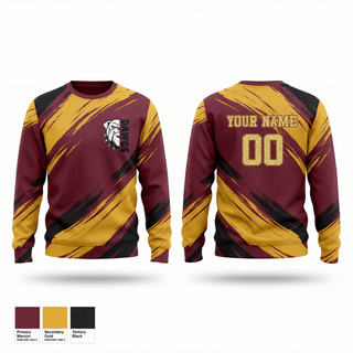 Crew Neck Sweatshirt, Chesapeake Bay Dawgs, , Teamtime, Team time, sublimation, custom sports apparel, team uniforms, spirit wear, spiritwear, sports uniforms, custom shirts, team store, custom team store, fundraiser sports, apparel fundraiser