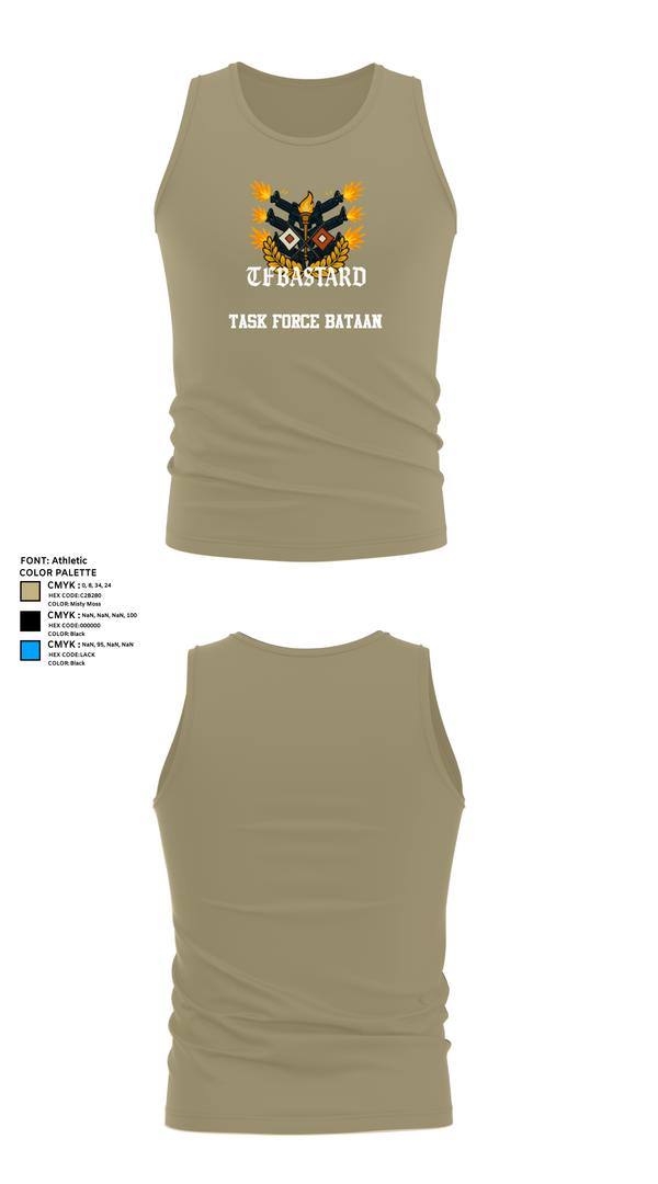 Tank Top, Task Force Bataan, , Teamtime, Team time, sublimation, custom sports apparel, team uniforms, spirit wear, spiritwear, sports uniforms, custom shirts, team store, custom team store, fundraiser sports, apparel fundraiser