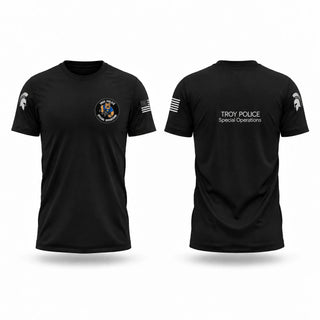 Old School Cotton Feel Shirt, Troy Police Special Operations, Police, Teamtime, Team time, sublimation, custom sports apparel, team uniforms, spirit wear, spiritwear, sports uniforms, custom shirts, team store, custom team store, fundraiser sports, apparel fundraiser