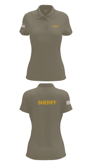 Womens Short Sleeve Performance Polo, Dorchester County Sheriffs office, , Teamtime, Team time, sublimation, custom sports apparel, team uniforms, spirit wear, spiritwear, sports uniforms, custom shirts, team store, custom team store, fundraiser sports, apparel fundraiser
