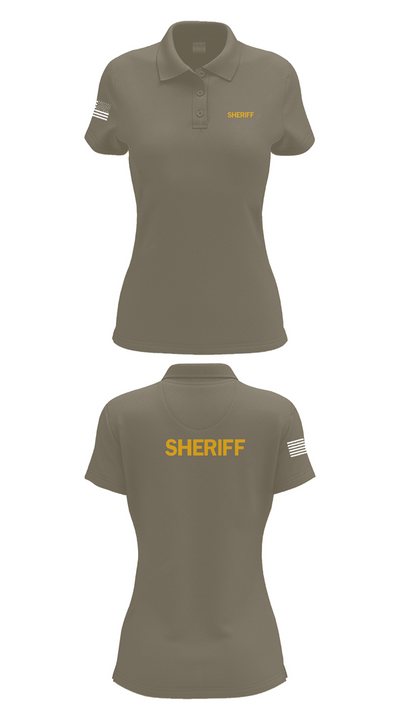 Dorchester County Sheriffs office 81126244 Women's Short Sleeve Performance Polo  - 71