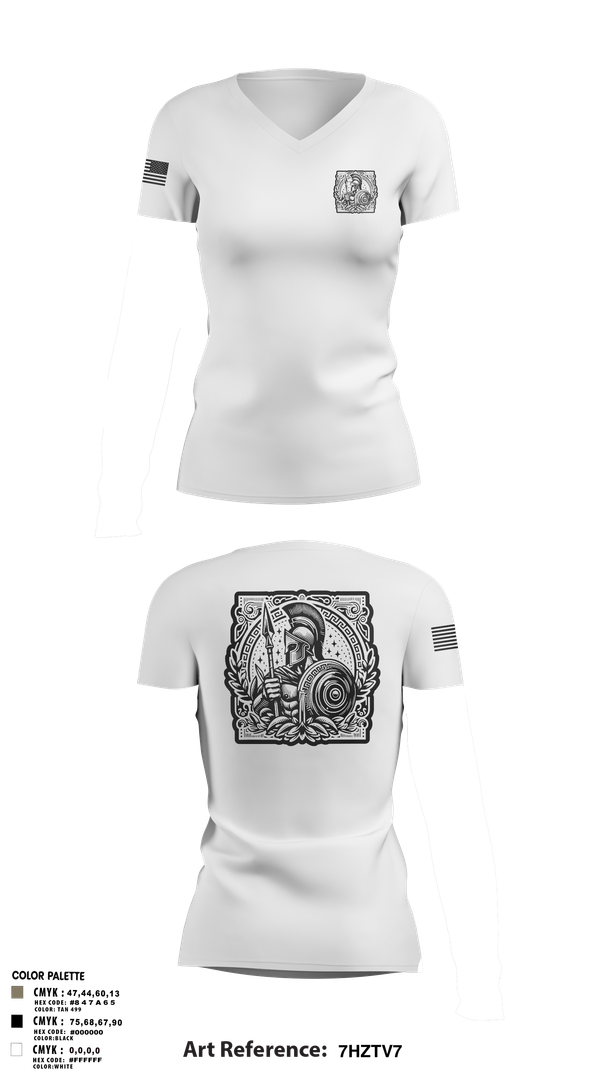 Womens Short Sleeve Vneck Shirt, Detachment 9, Army, Teamtime, Team time, sublimation, custom sports apparel, team uniforms, spirit wear, spiritwear, sports uniforms, custom shirts, team store, custom team store, fundraiser sports, apparel fundraiser