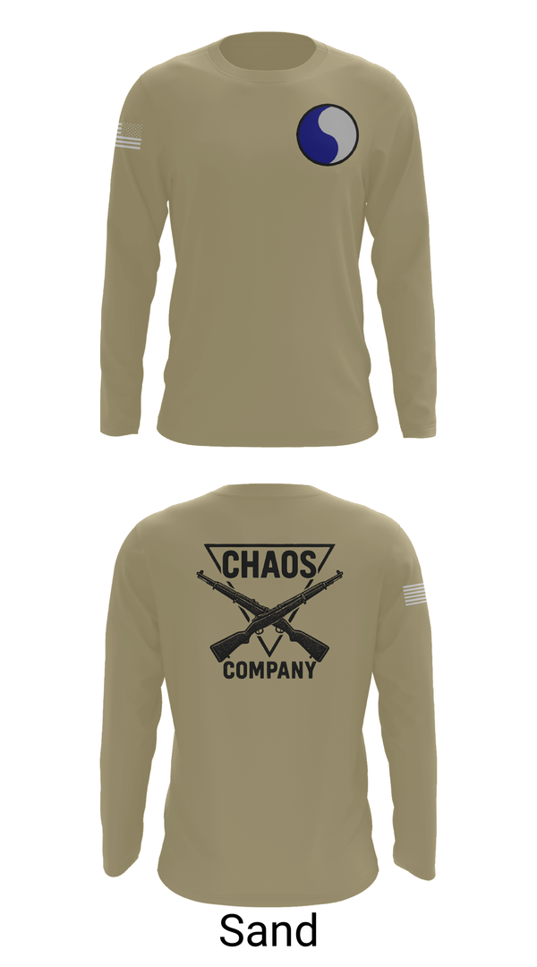 Long Sleeve Performance Shirt, C-Co 1/116 29th IN BDE, , Teamtime, Team time, sublimation, custom sports apparel, team uniforms, spirit wear, spiritwear, sports uniforms, custom shirts, team store, custom team store, fundraiser sports, apparel fundraiser