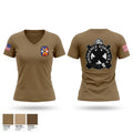 DET 1 HSC 340TH BSB 67700154 Women's Short Sleeve V-neck Shirt - 1