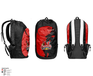 Gear Bag, Cardinals, Softball, Teamtime, Team time, sublimation, custom sports apparel, team uniforms, spirit wear, spiritwear, sports uniforms, custom shirts, team store, custom team store, fundraiser sports, apparel fundraiser