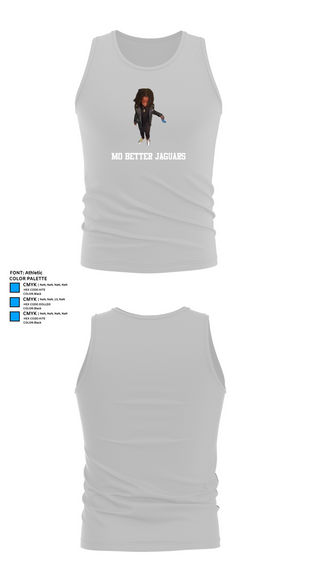 Tank Top, Mo Better Jaguars, Track & Field, Teamtime, Team time, sublimation, custom sports apparel, team uniforms, spirit wear, spiritwear, sports uniforms, custom shirts, team store, custom team store, fundraiser sports, apparel fundraiser