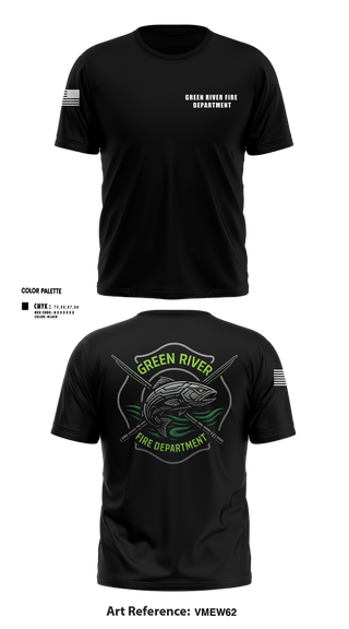 Short Sleeve Performance Shirt, Green River Fire Department, Fire Department, Teamtime, Team time, sublimation, custom sports apparel, team uniforms, spirit wear, spiritwear, sports uniforms, custom shirts, team store, custom team store, fundraiser sports, apparel fundraiser