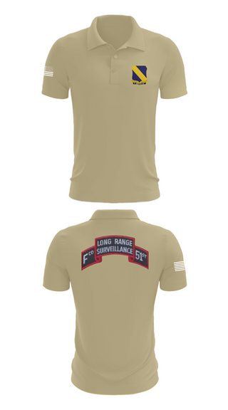 Short Sleeve Performance Polo, Fco 51st infantry LRSU, , Teamtime, Team time, sublimation, custom sports apparel, team uniforms, spirit wear, spiritwear, sports uniforms, custom shirts, team store, custom team store, fundraiser sports, apparel fundraiser