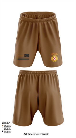 Athletic Shorts With Pockets, 122nd Special Troop Command, , Teamtime, Team time, sublimation, custom sports apparel, team uniforms, spirit wear, spiritwear, sports uniforms, custom shirts, team store, custom team store, fundraiser sports, apparel fundraiser