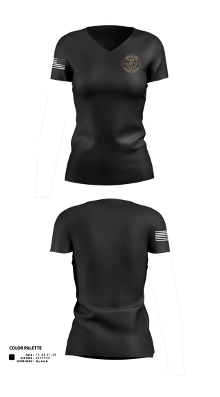 Womens Short Sleeve Vneck Shirt, SASPD, Police, Teamtime, Team time, sublimation, custom sports apparel, team uniforms, spirit wear, spiritwear, sports uniforms, custom shirts, team store, custom team store, fundraiser sports, apparel fundraiser