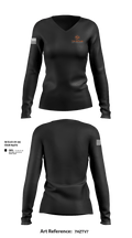 Tri-Star UAS Response 45807483 Women's Long Sleeve V-neck Shirt - 101