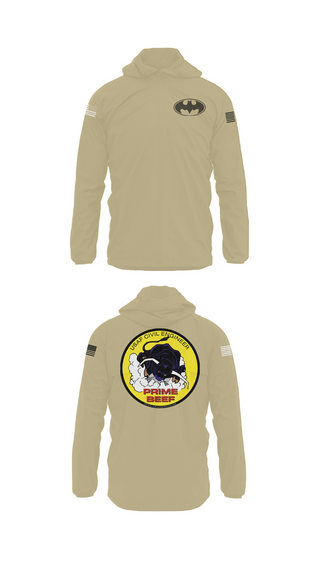 Windbreaker, 185th CES, Navy, Teamtime, Team time, sublimation, custom sports apparel, team uniforms, spirit wear, spiritwear, sports uniforms, custom shirts, team store, custom team store, fundraiser sports, apparel fundraiser