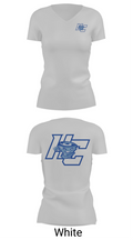 Hampton County NJROTC 83154244 Women's Short Sleeve V-neck Shirt - 12