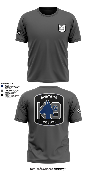 Swatara K9 68594895 Short Sleeve Performance Shirt - 2