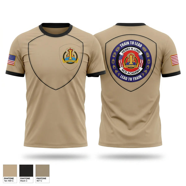 Short Sleeve Performance Shirt, Henry H. Lind NCO Academy, Army, Teamtime, Team time, sublimation, custom sports apparel, team uniforms, spirit wear, spiritwear, sports uniforms, custom shirts, team store, custom team store, fundraiser sports, apparel fundraiser