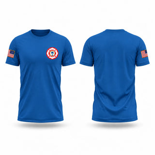 Short Sleeve Performance Shirt, Miami Fire Rescue, Fire Department, Teamtime, Team time, sublimation, custom sports apparel, team uniforms, spirit wear, spiritwear, sports uniforms, custom shirts, team store, custom team store, fundraiser sports, apparel fundraiser