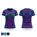 Lady Rebels Women's Short Sleeve V-neck Shirt - 1