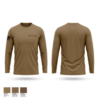 Long Sleeve Performance Shirt, R&S Division, Army, Teamtime, Team time, sublimation, custom sports apparel, team uniforms, spirit wear, spiritwear, sports uniforms, custom shirts, team store, custom team store, fundraiser sports, apparel fundraiser