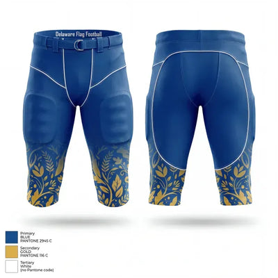 Delaware Flag Football 67220751 Football Pants - 1
