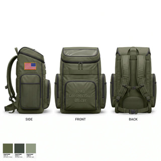 Gear Bag, Iowa Conservation Officer, Police, Teamtime, Team time, sublimation, custom sports apparel, team uniforms, spirit wear, spiritwear, sports uniforms, custom shirts, team store, custom team store, fundraiser sports, apparel fundraiser