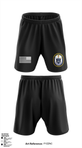 USS NANTUCKET LCS 27 12306248 Athletic Shorts With Pockets - 1