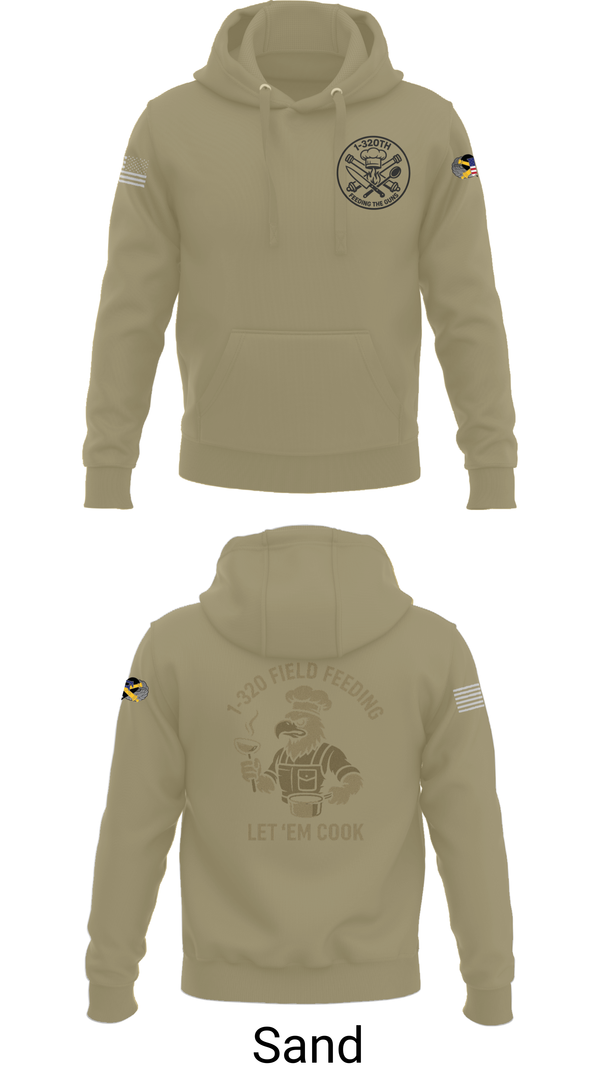 Hoodie, 1-320th, , Teamtime, Team time, sublimation, custom sports apparel, team uniforms, spirit wear, spiritwear, sports uniforms, custom shirts, team store, custom team store, fundraiser sports, apparel fundraiser