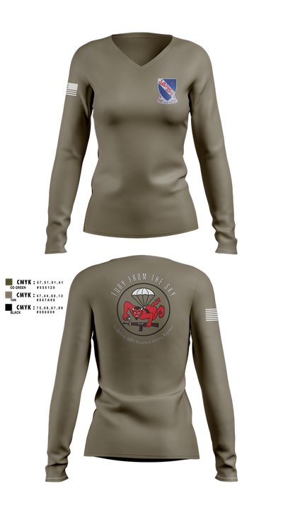 CCo, 1-508PIR (OG) Women's Long Sleeve V-neck Shirt - 1