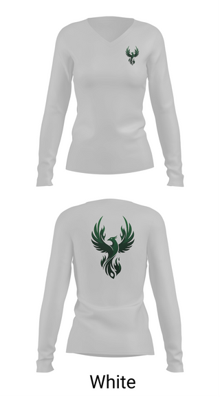 Womens Long Sleeve Vneck Shirt, Phoenix, Men's Soccer, Teamtime, Team time, sublimation, custom sports apparel, team uniforms, spirit wear, spiritwear, sports uniforms, custom shirts, team store, custom team store, fundraiser sports, apparel fundraiser
