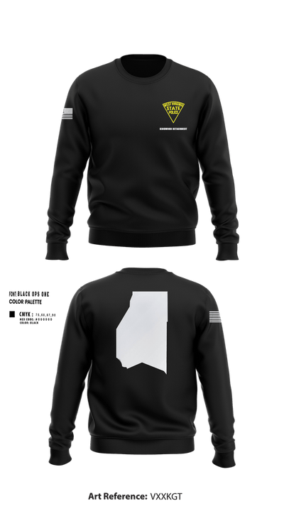 West Virginia State Police Crew Neck Sweatshirt - 2