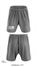 Gray Wolf  Athletic Shorts With Pockets - 2