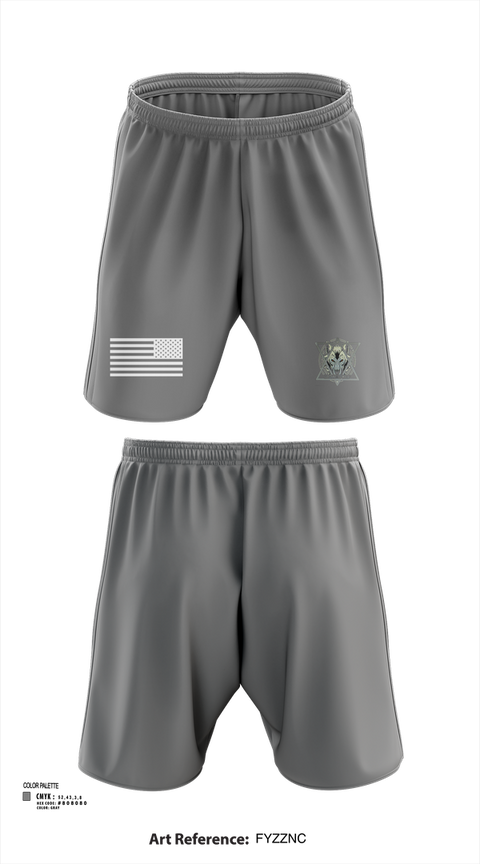 Athletic Shorts With Pockets, Gray Wolf, , Teamtime, Team time, sublimation, custom sports apparel, team uniforms, spirit wear, spiritwear, sports uniforms, custom shirts, team store, custom team store, fundraiser sports, apparel fundraiser