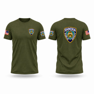 Old School Cotton Feel Shirt, SHMIRA SOUTH BROOKLYN, Police, Teamtime, Team time, sublimation, custom sports apparel, team uniforms, spirit wear, spiritwear, sports uniforms, custom shirts, team store, custom team store, fundraiser sports, apparel fundraiser