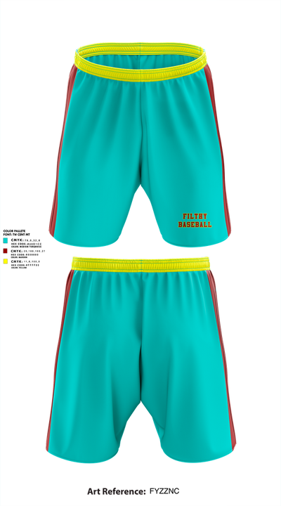 Filthy 7130585 Athletic Shorts With Pockets - 1