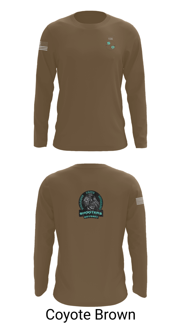 Long Sleeve Performance Shirt, , National Guard, Teamtime, Team time, sublimation, custom sports apparel, team uniforms, spirit wear, spiritwear, sports uniforms, custom shirts, team store, custom team store, fundraiser sports, apparel fundraiser