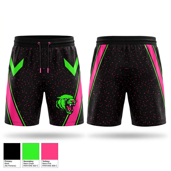 Athletic Shorts With Pockets, Indiana Invasion Inc., Cheer, Teamtime, Team time, sublimation, custom sports apparel, team uniforms, spirit wear, spiritwear, sports uniforms, custom shirts, team store, custom team store, fundraiser sports, apparel fundraiser