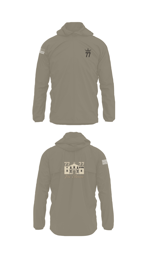 Windbreaker, 77 Pct, Police, Teamtime, Team time, sublimation, custom sports apparel, team uniforms, spirit wear, spiritwear, sports uniforms, custom shirts, team store, custom team store, fundraiser sports, apparel fundraiser
