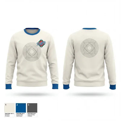 Diamond Bar Dodgers 44802793 Crew Neck Sweatshirt - 1