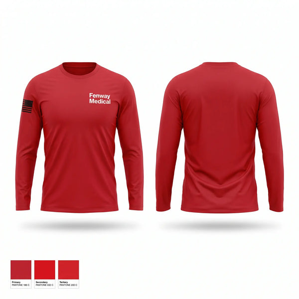 Long Sleeve Performance Shirt, Fenway Medical, EMS/EMT, Teamtime, Team time, sublimation, custom sports apparel, team uniforms, spirit wear, spiritwear, sports uniforms, custom shirts, team store, custom team store, fundraiser sports, apparel fundraiser