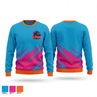 Crew Neck Sweatshirt, HELLHOUNDS, Baseball, Teamtime, Team time, sublimation, custom sports apparel, team uniforms, spirit wear, spiritwear, sports uniforms, custom shirts, team store, custom team store, fundraiser sports, apparel fundraiser