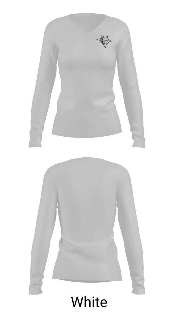 Womens Long Sleeve Vneck Shirt, Evansville Wrestling, Wrestling, Teamtime, Team time, sublimation, custom sports apparel, team uniforms, spirit wear, spiritwear, sports uniforms, custom shirts, team store, custom team store, fundraiser sports, apparel fundraiser