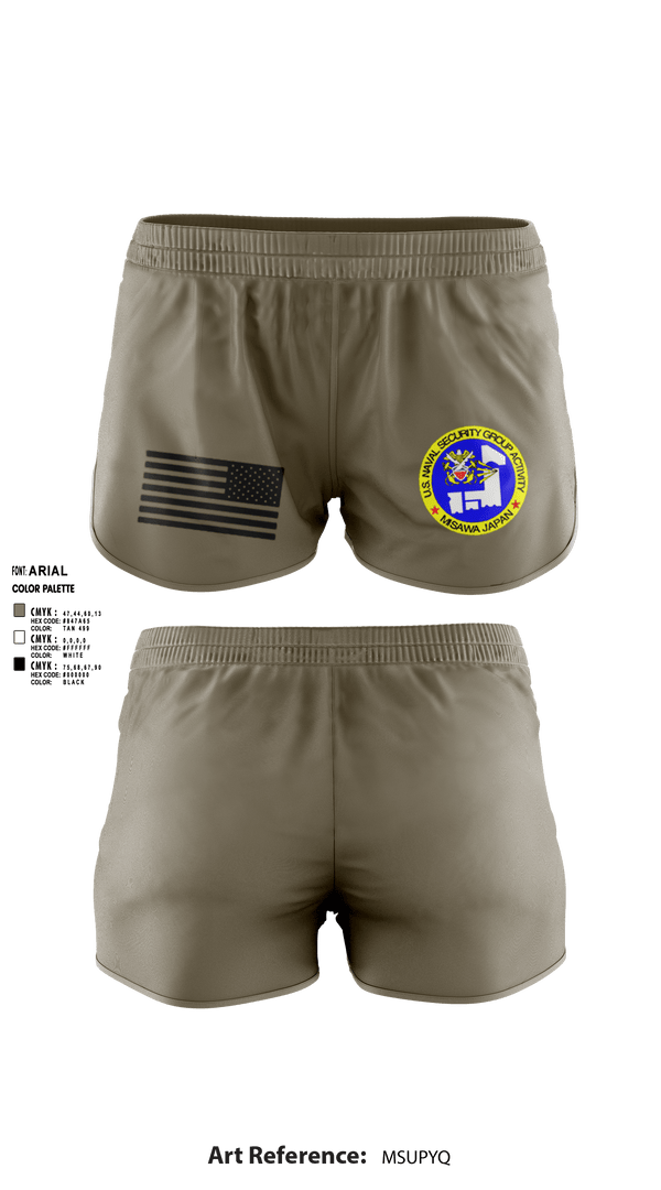 Ranger Panties, NAVSECGRU, Navy, Teamtime, Team time, sublimation, custom sports apparel, team uniforms, spirit wear, spiritwear, sports uniforms, custom shirts, team store, custom team store, fundraiser sports, apparel fundraiser