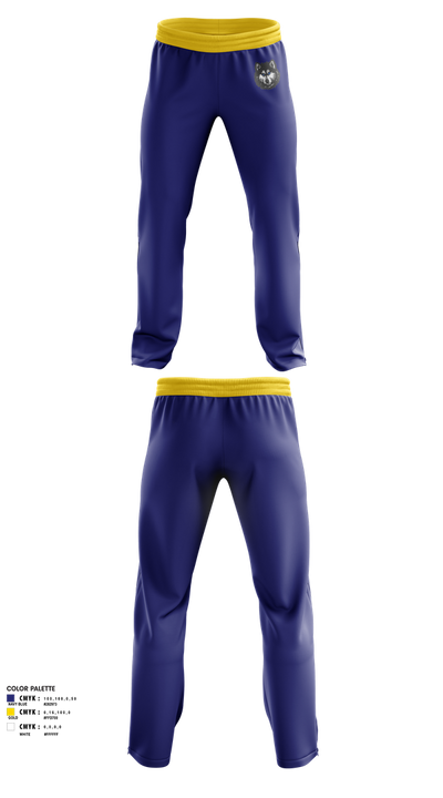Breckenridge Huskies 80575724 Sweatpants - 100