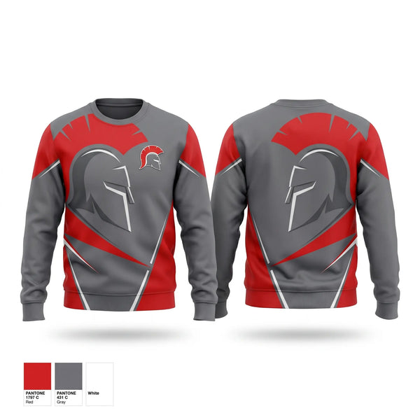 Crew Neck Sweatshirt, Chenango Valley Youth Football, , Teamtime, Team time, sublimation, custom sports apparel, team uniforms, spirit wear, spiritwear, sports uniforms, custom shirts, team store, custom team store, fundraiser sports, apparel fundraiser