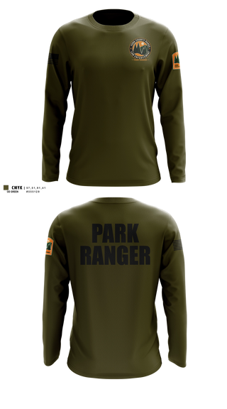 Long Sleeve Performance Shirt, York County Park Ranger Division, Police, Teamtime, Team time, sublimation, custom sports apparel, team uniforms, spirit wear, spiritwear, sports uniforms, custom shirts, team store, custom team store, fundraiser sports, apparel fundraiser