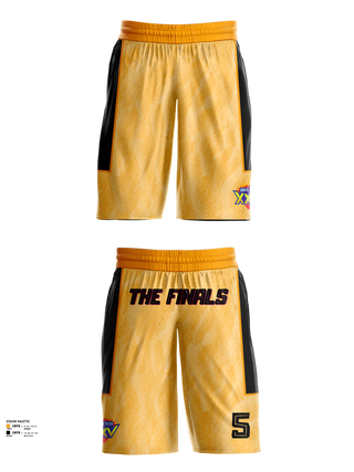 Mens Basketball Shorts, Hoops in the Sun, Men's Basketball, Teamtime, Team time, sublimation, custom sports apparel, team uniforms, spirit wear, spiritwear, sports uniforms, custom shirts, team store, custom team store, fundraiser sports, apparel fundraiser