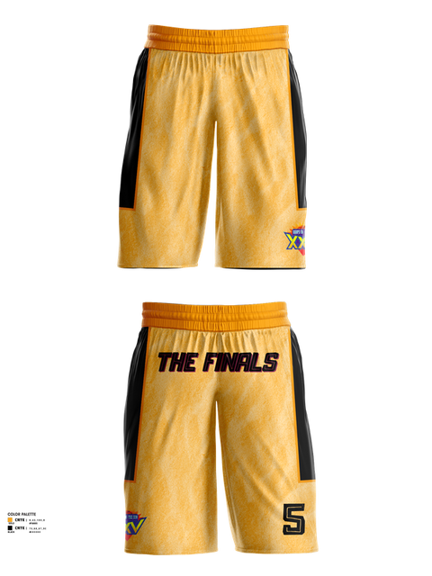 Mens Basketball Shorts, Hoops in the Sun, Men's Basketball, Teamtime, Team time, sublimation, custom sports apparel, team uniforms, spirit wear, spiritwear, sports uniforms, custom shirts, team store, custom team store, fundraiser sports, apparel fundraiser