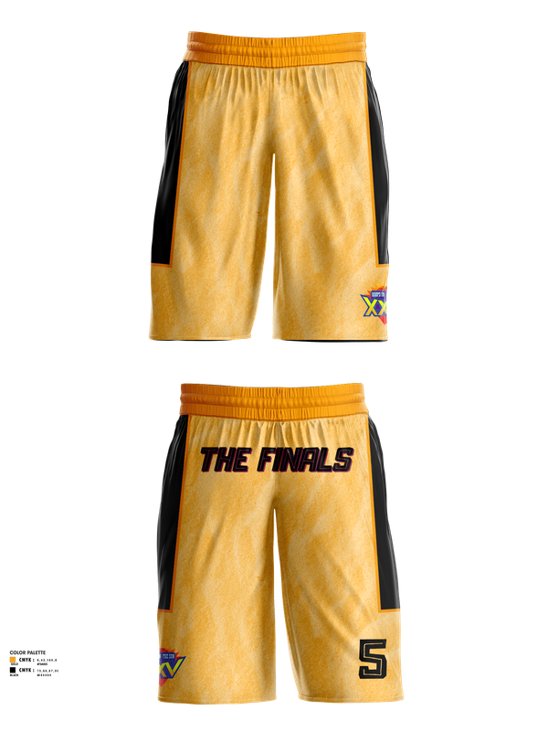 Mens Basketball Shorts, Hoops in the Sun, Men's Basketball, Teamtime, Team time, sublimation, custom sports apparel, team uniforms, spirit wear, spiritwear, sports uniforms, custom shirts, team store, custom team store, fundraiser sports, apparel fundraiser