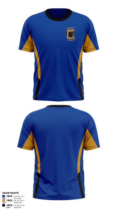 Panthers 94882656 Short Sleeve Performance Shirt - 1