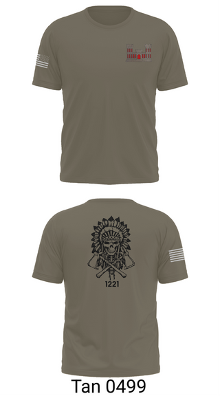 Short Sleeve Performance Shirt, 1221st Route Clearance Co., National Guard, Teamtime, Team time, sublimation, custom sports apparel, team uniforms, spirit wear, spiritwear, sports uniforms, custom shirts, team store, custom team store, fundraiser sports, apparel fundraiser